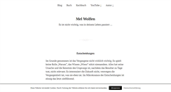 Desktop Screenshot of melwolfen.com
